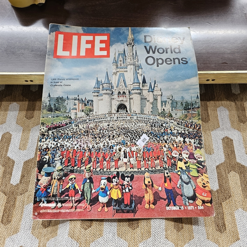 1971 Life Magazine Disney World Opens